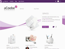 Tablet Screenshot of acoobe.com